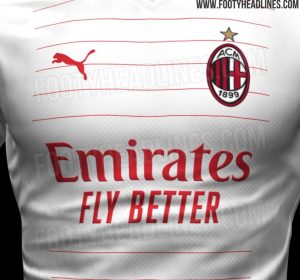 AC Milan nuova maglia trasferta