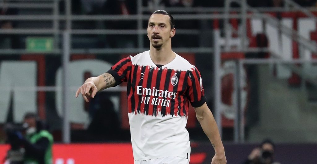 Zlatan Ibrahimovic AC Milan Milan-Bologna 0-0 Serie A 2021-2022