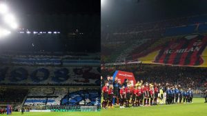 Derby Inter-Milan, solito spettacolo in curva: le coreografie | VIDEO