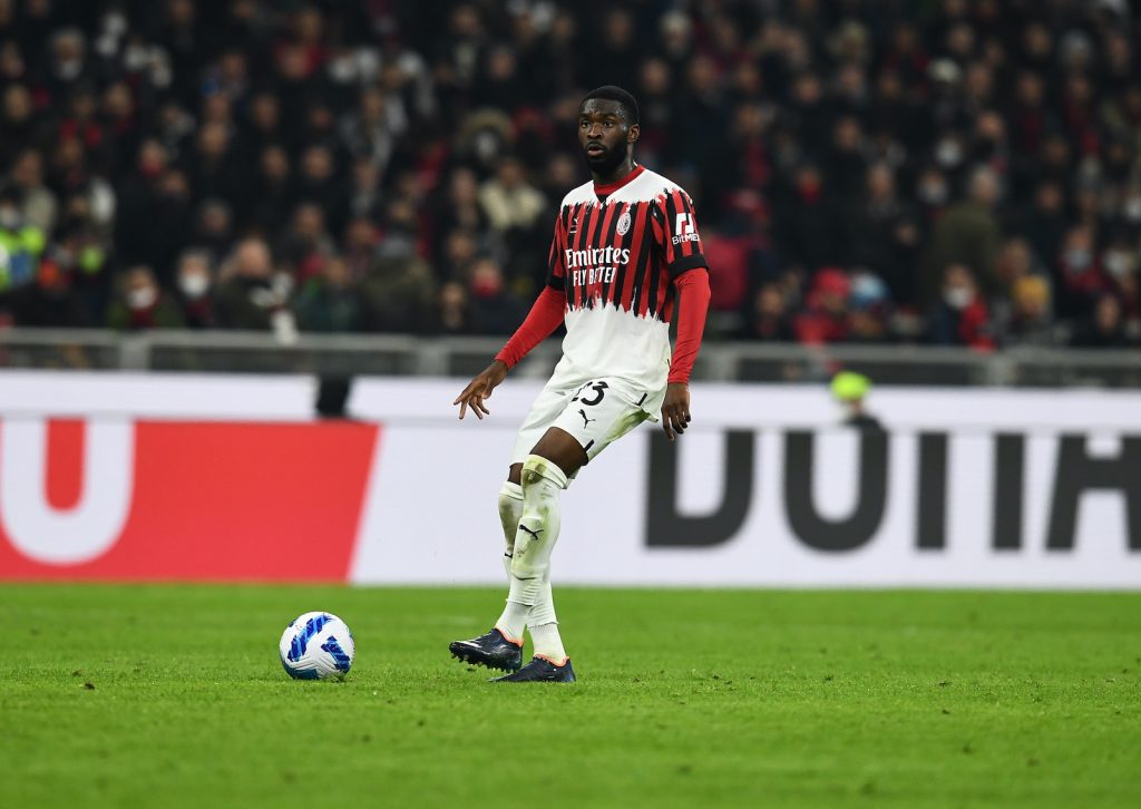 Fikayo Tomori AC Milan Milan-Bologna 0-0 Serie A 2021-2022