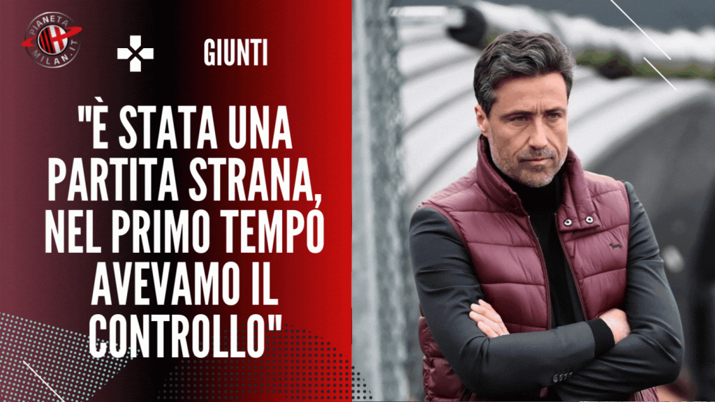 Federico Giunti, allenatore del Milan primavera (getty images)