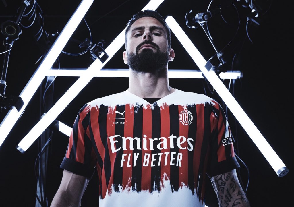 AC Milan quarta maglia 2021-2022 Giroud