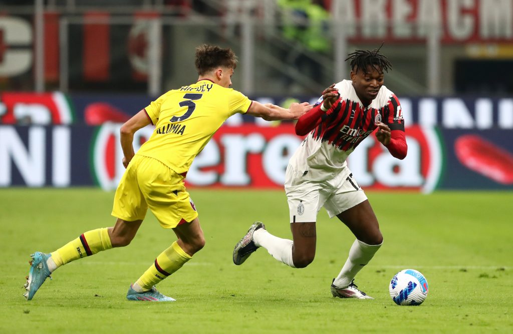 Rafael Leao AC Milan Milan-Bologna 0-0 Serie A 2021-2022