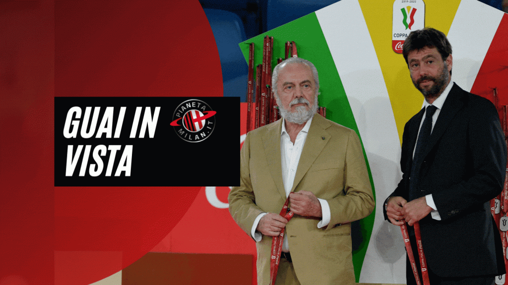 Andrea Agnelli e Aurelio De Laurentiis, presidenti di Juventus e Napoli (getty images)