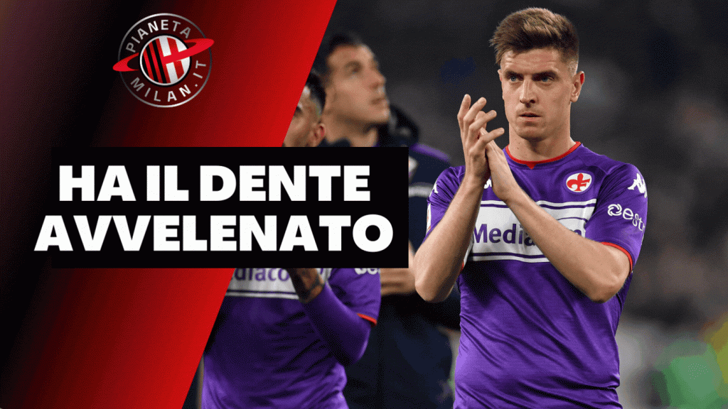 Krzysztof Piatek, attaccante della Fiorentina ed ex Milan (getty images)