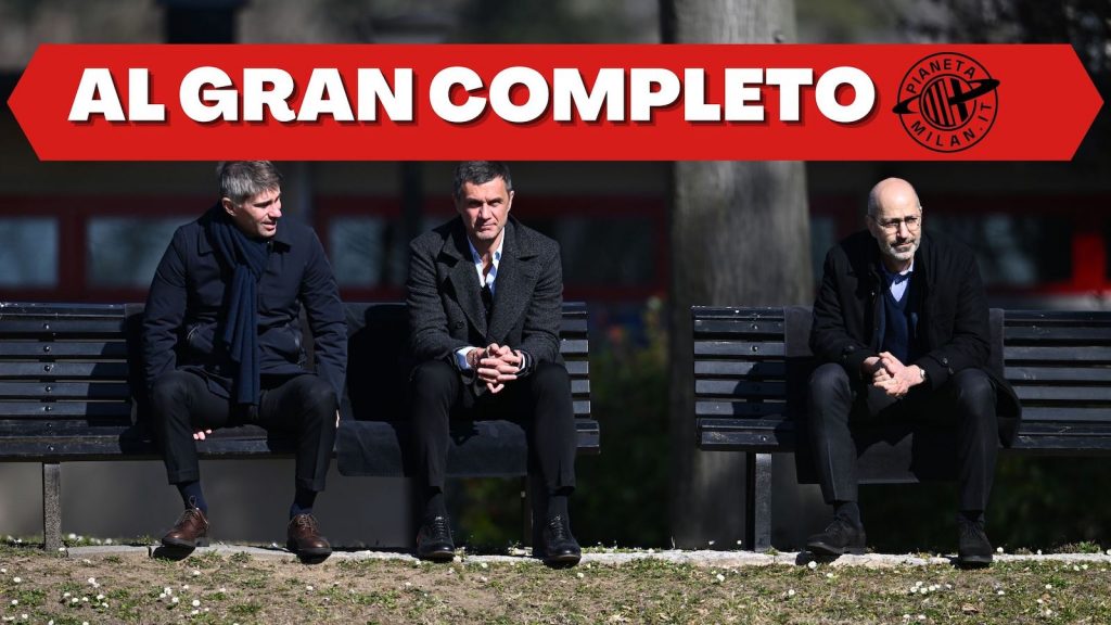 Massara Maldini Gazidis AC Milan Milanello