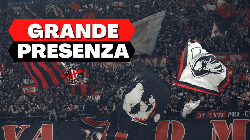 Curva Sud Milano, tifoseria del Milan (getty images)