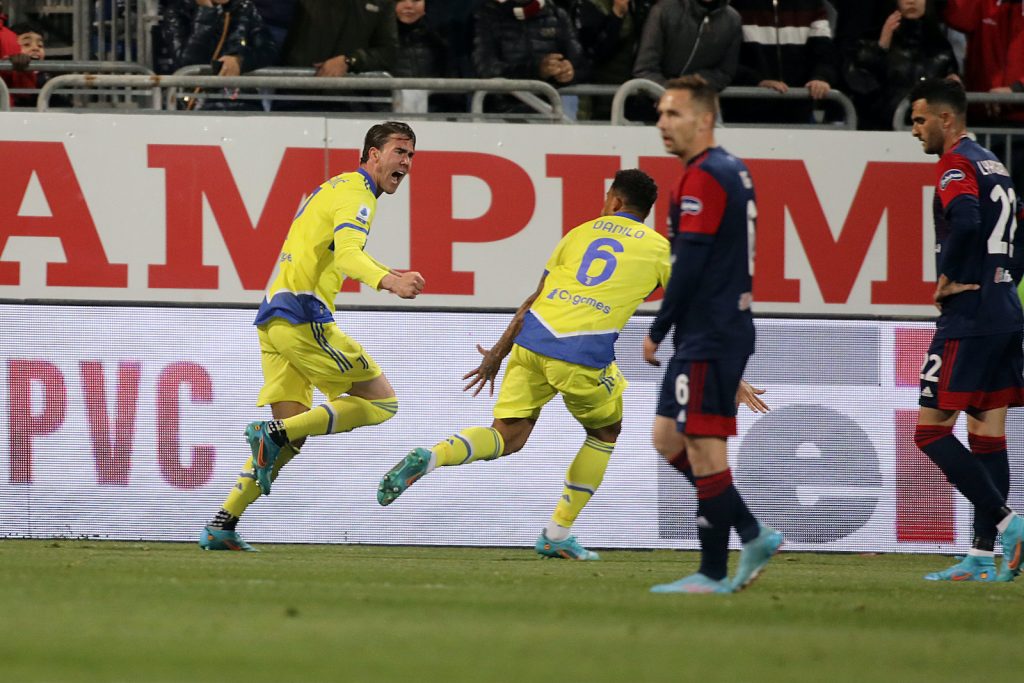 Cagliari-Juventus 1-2 Serie A 2021-2022 Vlahovic