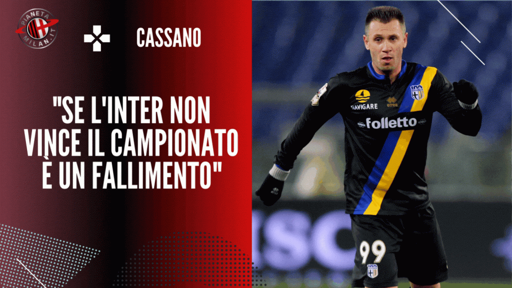 Antonio Cassano, ex attaccante di Milan e INter (getty images)