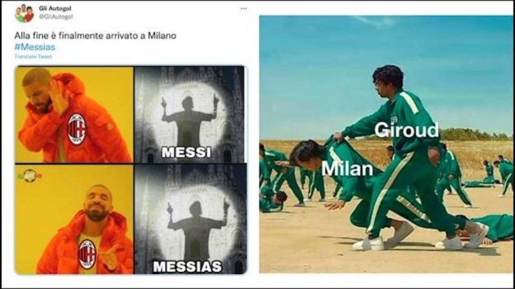 Milan Scudetto meme social