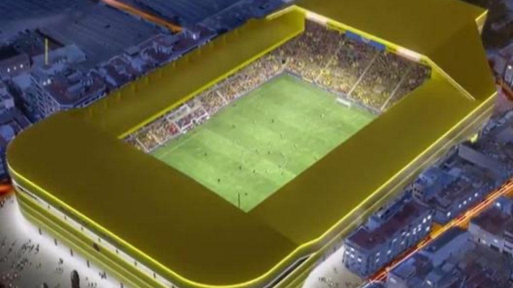 Villarreal, il nuovo stadio è un gioiello: tutto giallo e coperto | VIDEO