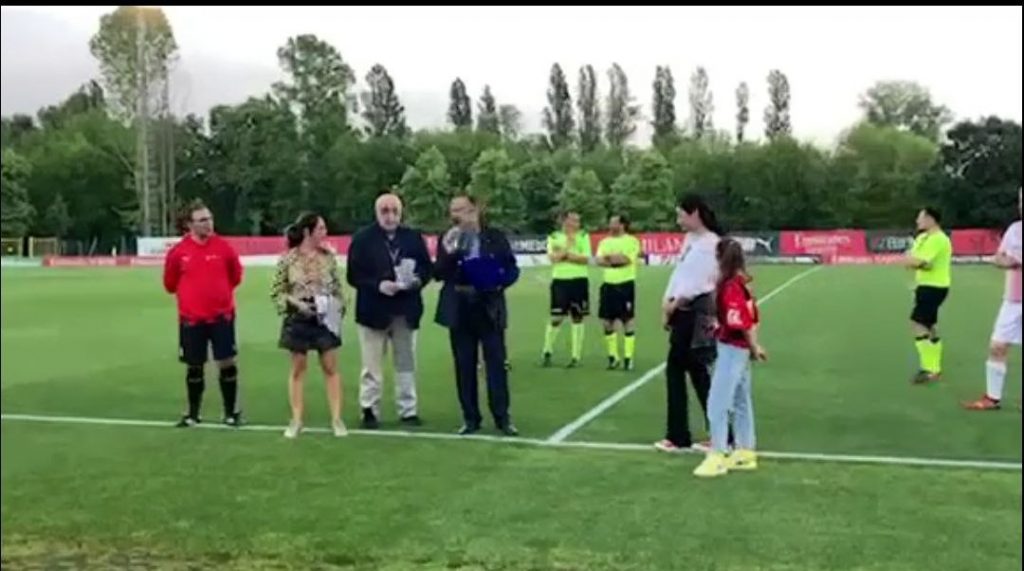 Memorial Claudio Lippi: la consegna della targa | VIDEO PM (foto pm)