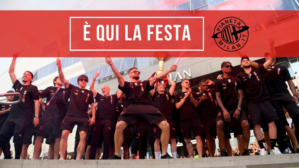 Festa Scudetto AC Milan 2021-2022