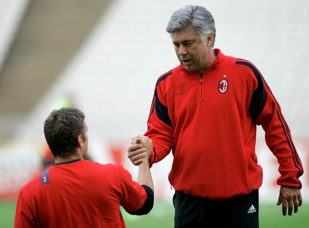 Shevchenko, i suoi complimenti ad Ancelotti: "Nessuno come te" | News (getty images)