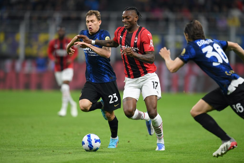 Rafael Leao AC Milan derby Inter-Milan 3-0 Coppa Italia 2021-2022