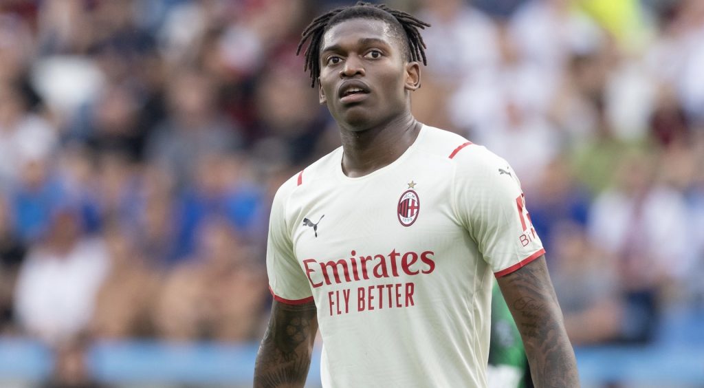 Rafael Leao AC Milan Sassuolo-Milan 0-3 Serie A 2021-2022