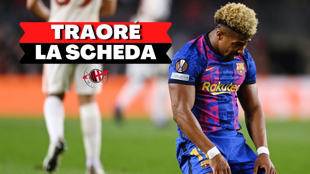 Calciomercato Milan Traorè piace: nella video news le ultime e la scheda AC Milan (GettyImages)