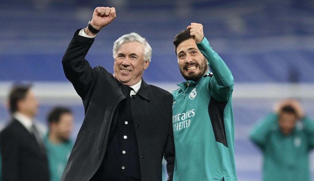 Carlo e Davide Ancelotti Real Madrid