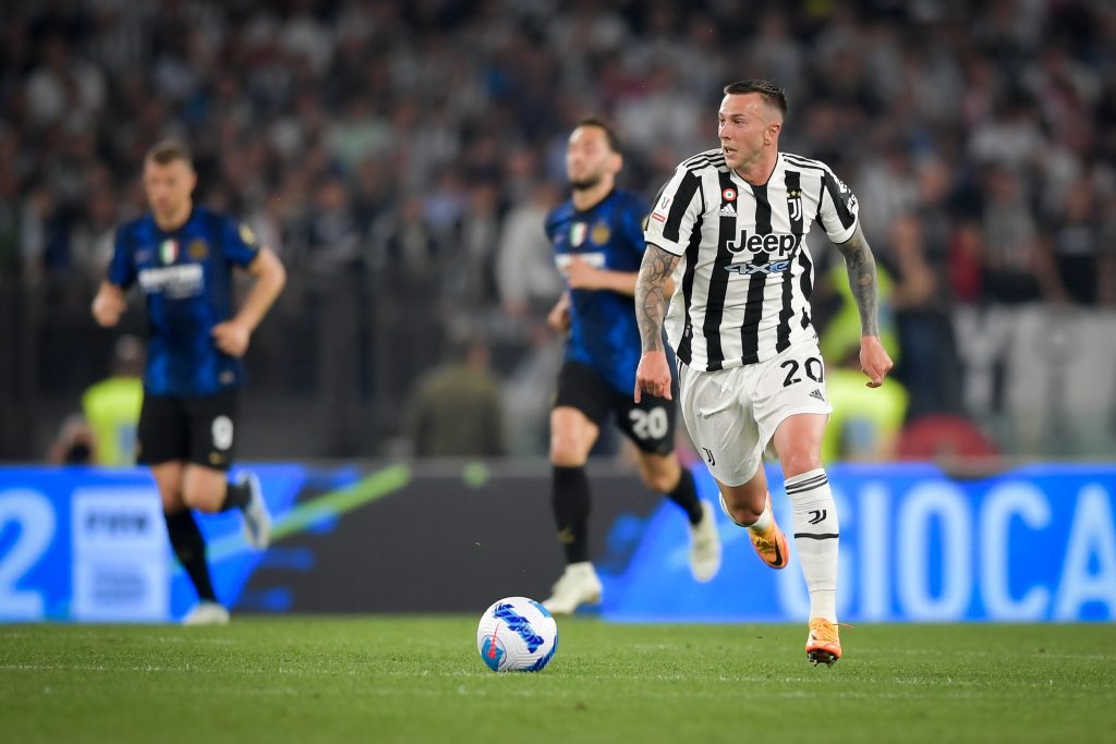ROME, ITALY - MAY 11: Federico Bernardeschi of Juventus during the Coppa Italia Final match between Juventus and FC Internazionale at Stadio Olimpico on May 11, 2022 in Rome, Italy. (Photo by Daniele Badolato - Juventus FC/Juventus FC via Getty Images)