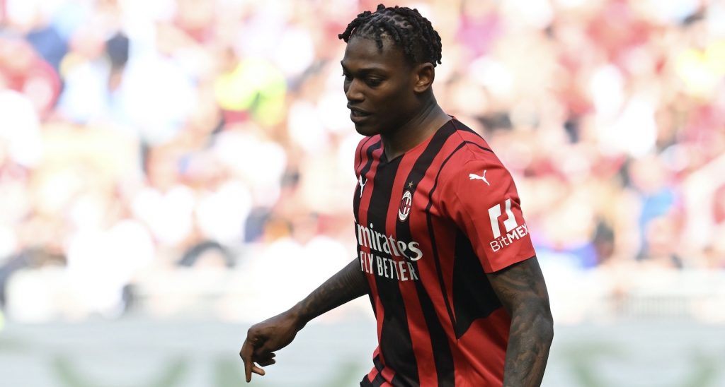 Rafael Leao AC Milan Milan-Fiorentina 1-0 Serie A 2021-2022