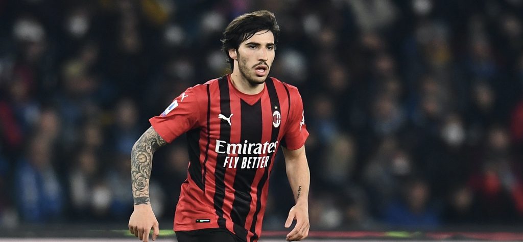 Sandro Tonali AC Milan Napoli-Milan 0-1 Serie A 2021-2022