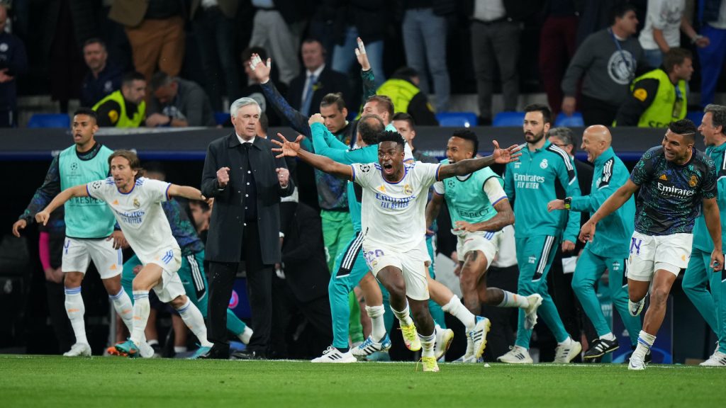 Real Madrid-Manchester City 3-1 Champions League 2021-2022