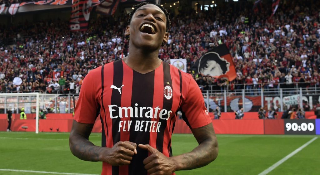 Rafael Leao AC Milan Milan-Fiorentina 1-0 Serie A 2021-2022