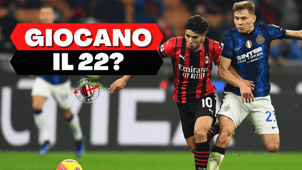 Brahim Diaz e Nicolò Barella, calciatori di Milan e Inter (getty images)