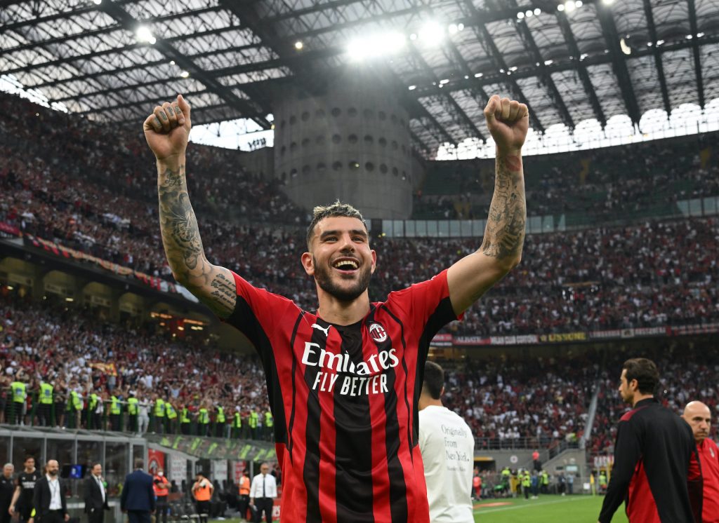 Theo Hernández AC Milan Milan-Atalanta 2-0 Serie A 2021-2022