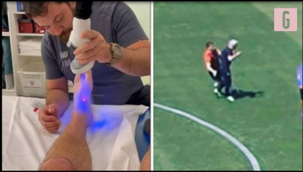 Mourinho, frecciata ad Allegri: "Un giocatore mi ha dato un calcio" | VIDEO (screen gazzetta.it)