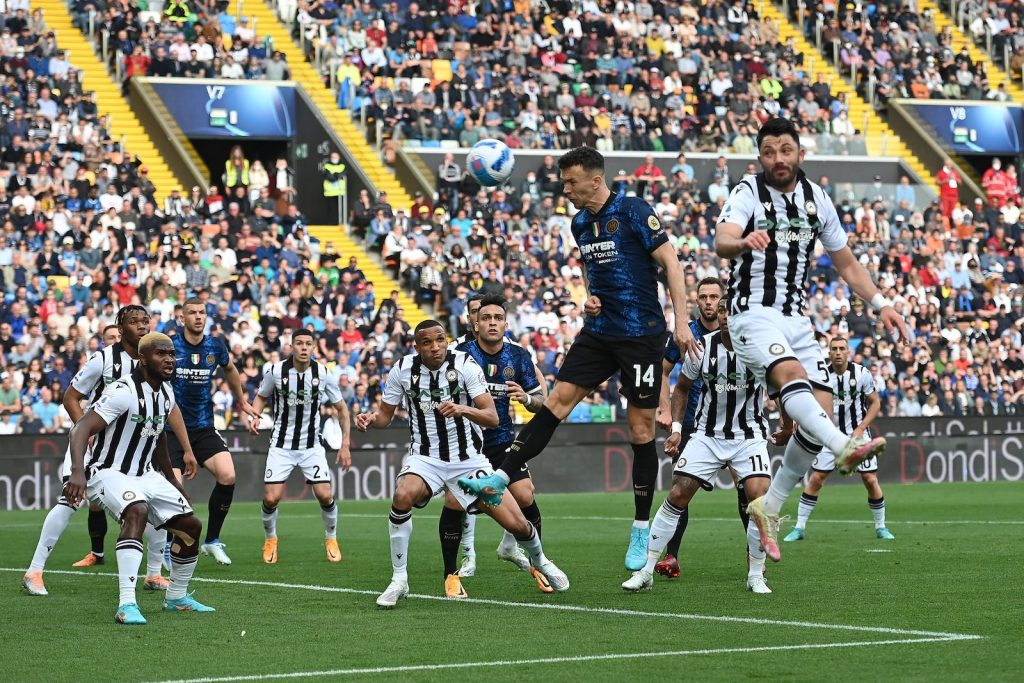 Udinese-Inter 1-2 Serie A 2021-2022 gol Perisic