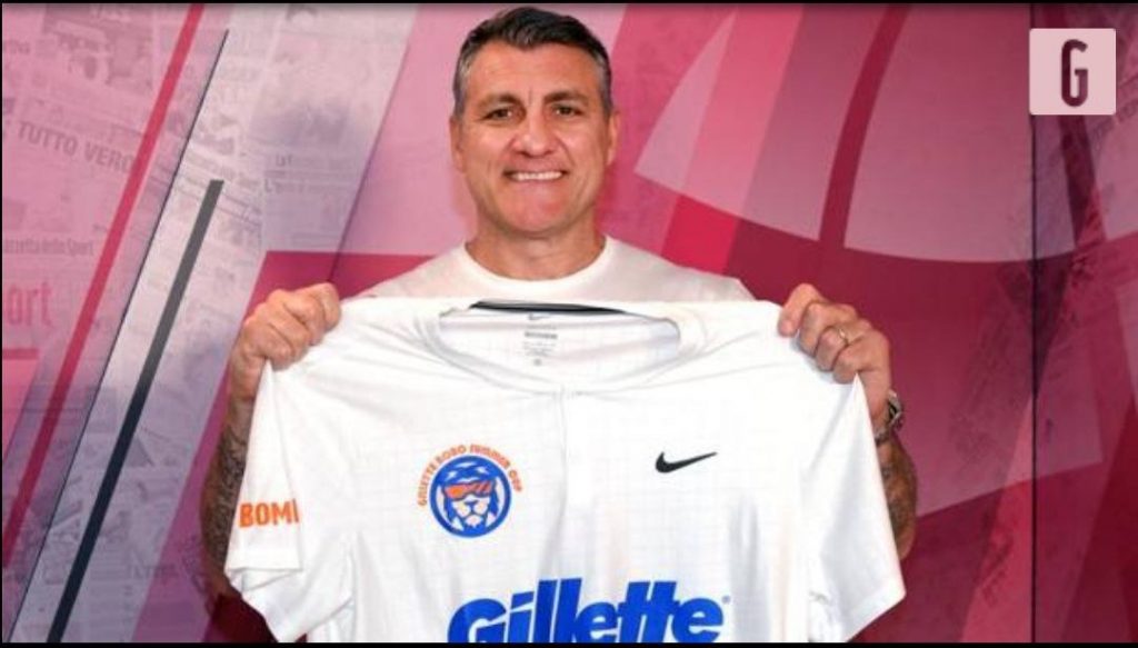 Christian Vieri, ex attaccante del Milan (getty images)
