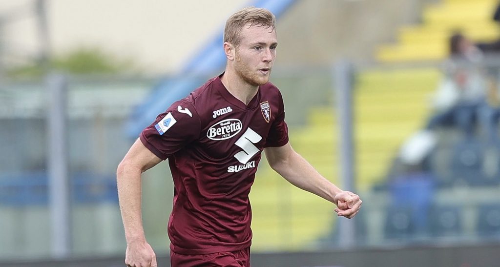 Tommaso Pobega, centrocampista del Milan, qui con la maglia del Torino (Getty Images)