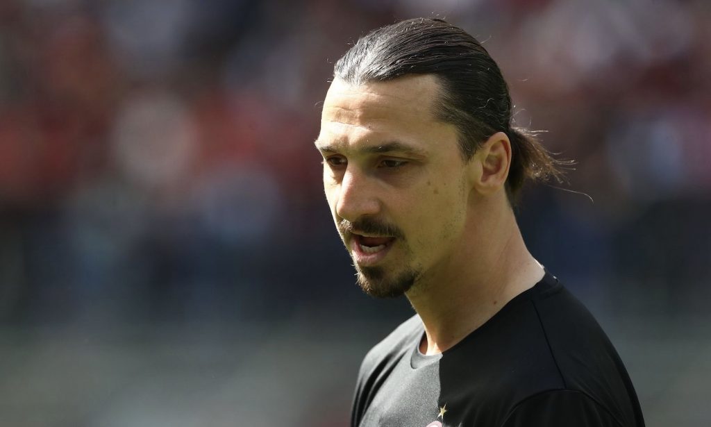Zlatan Ibrahimovic AC Milan Milan-Fiorentina 1-0 Serie A 2021-2022