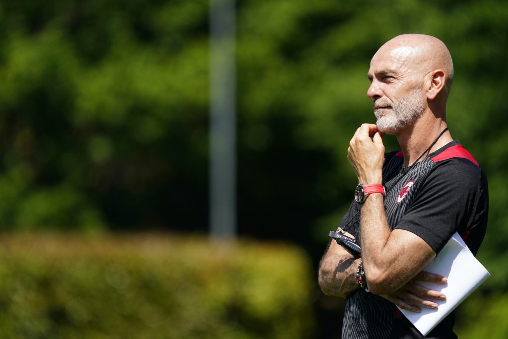 Stefano Pioli AC Milan Milanello