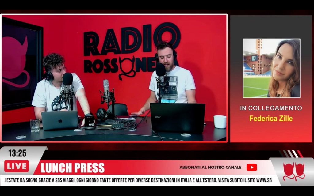 Milan Federica Zille Radio Rossonera