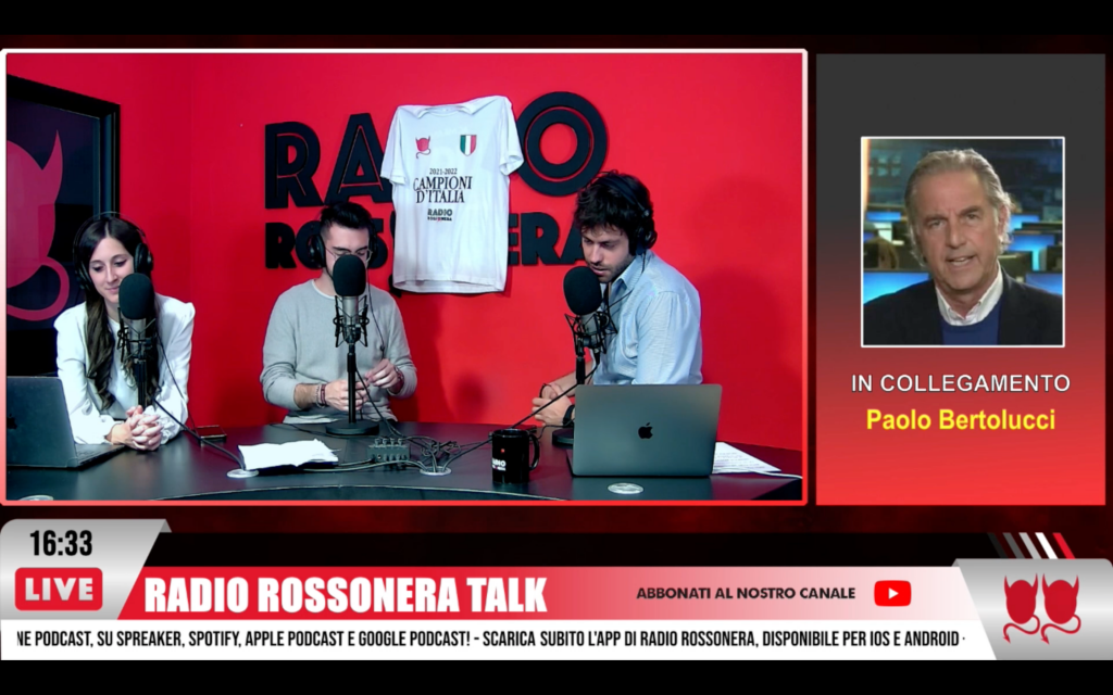 Milan, Bertolucci Scudetto Radio Rossonera Video