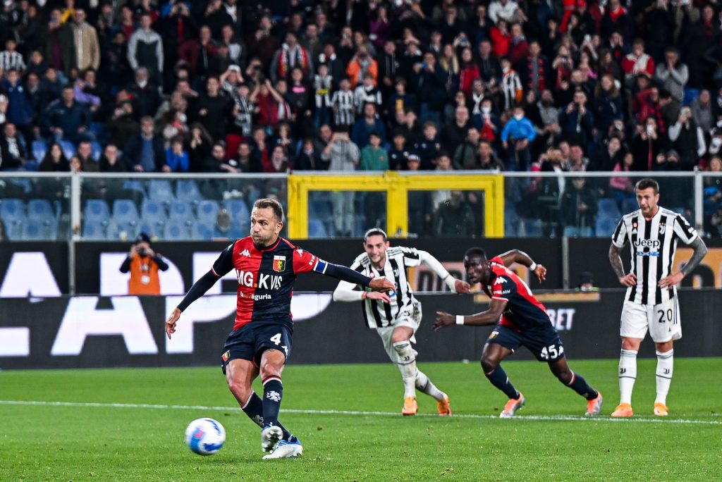 Genoa-Juventus 2-1 Serie A 2021-2022 Criscito
