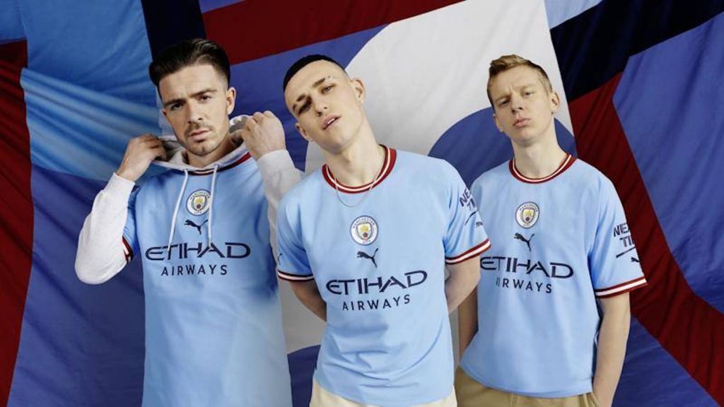 Manchester City prima maglia 2022-2023