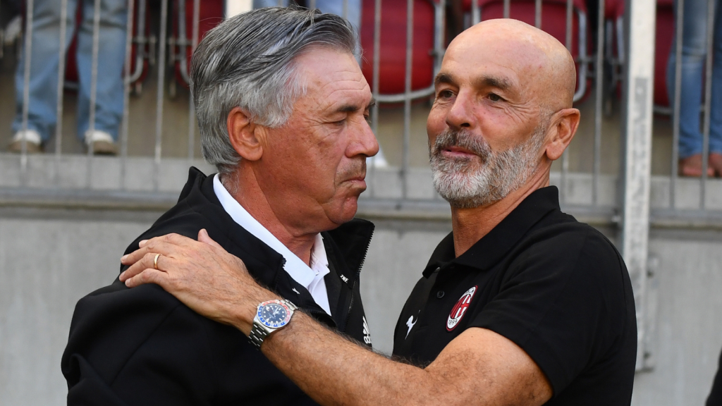 Carlo Ancelotti Stefano Pioli