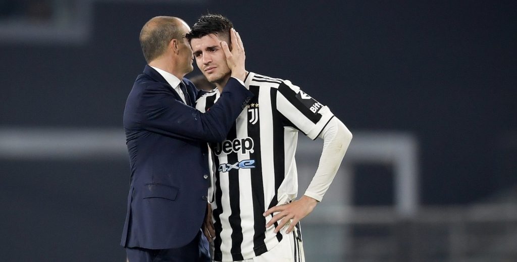 Allegri Morata Juventus