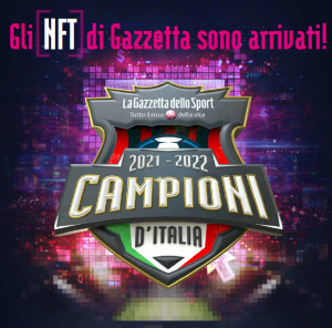 La prima collezione NFT di Gazzetta per omaggiare il Milan campione d'Italia