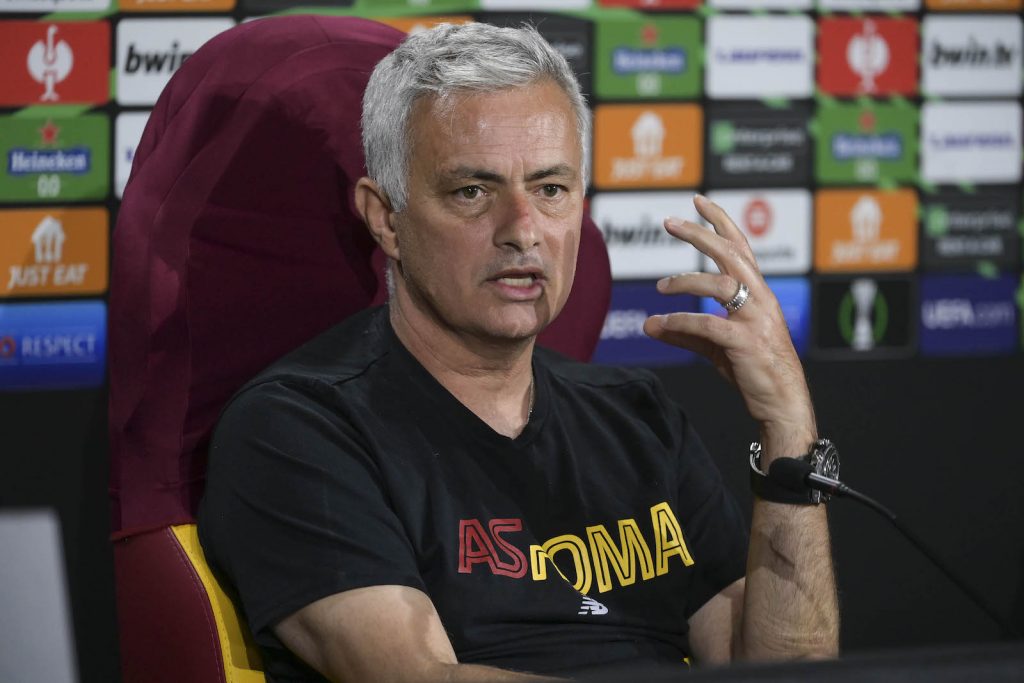 José Mourinho AS Roma conferenza stampa