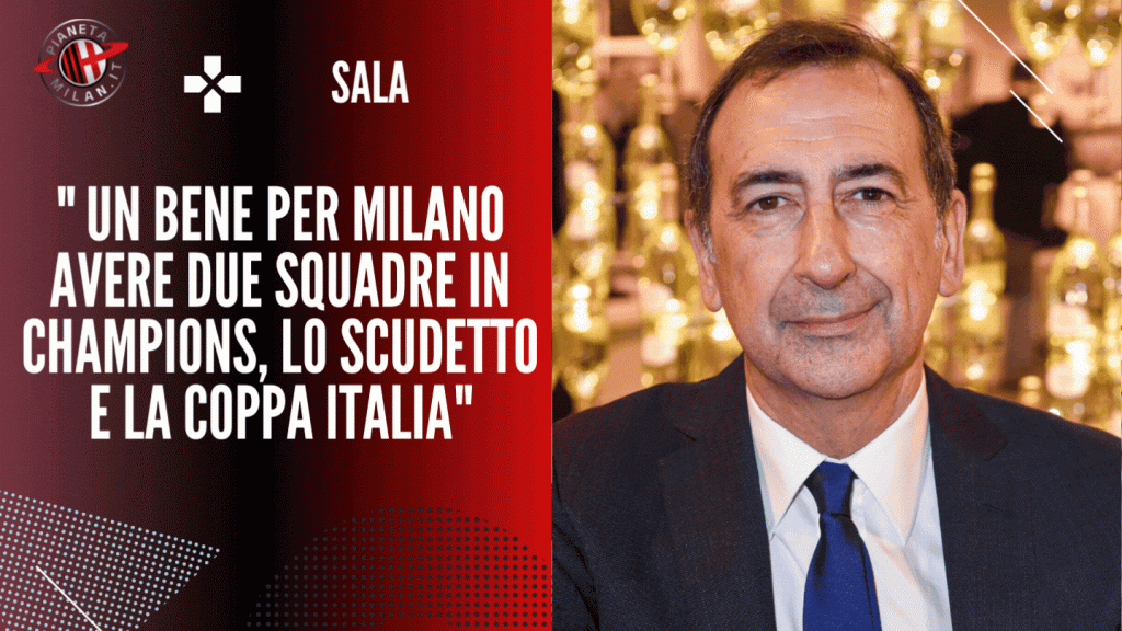 Sala: "Da tifoso interista rosico, ma da Sindaco di Milano sono contento" (getty images)