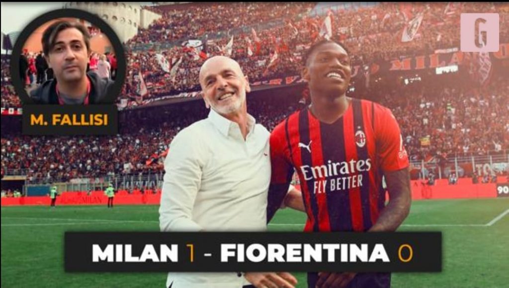 Milan-Fiorentina, Rafael Leao è l'uomo in più di Stefano Pioli | VIDEO (screen gazzetta.it)