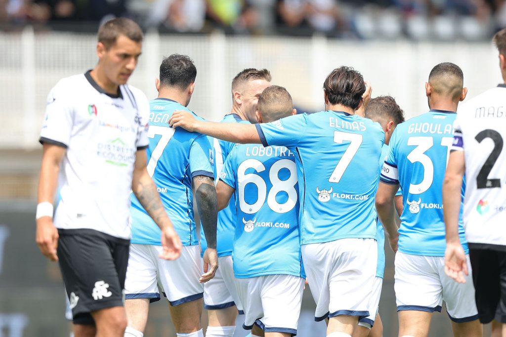 Spezia-Napoli 0-3 Zielinski Serie A 2021-2022