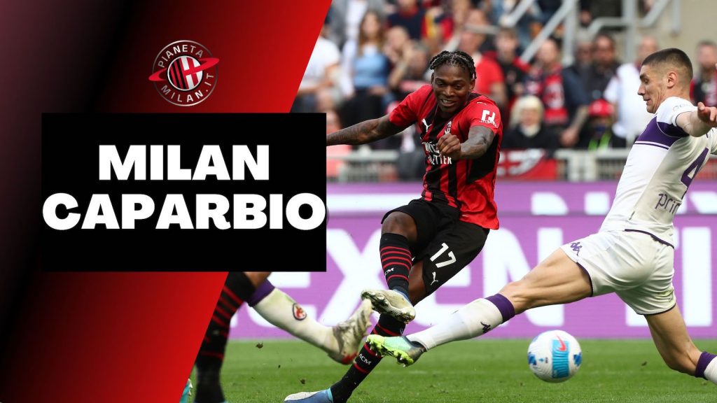 Rafael Leao AC Milan Milan-Fiorentina 1-0 Serie A 2021-2022
