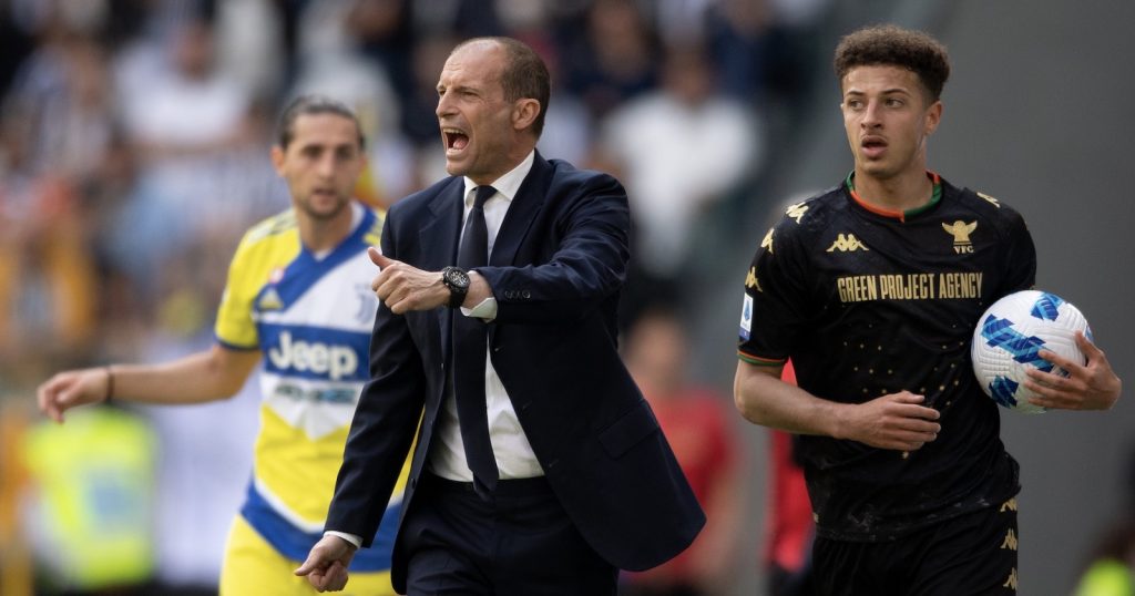 Massimiliano Allegri Juventus-Venezia 2-1 Serie A 2021-2022