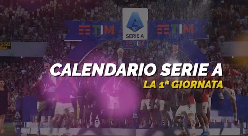 Serie A, tutte le partite della prima giornata di campionato | VIDEO (screen gazzetta.it)