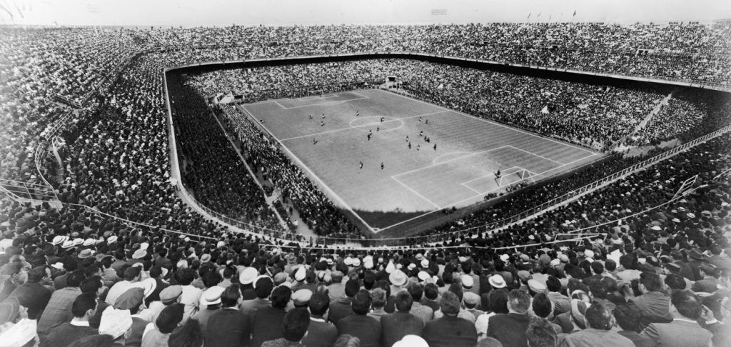 San Siro, stadio del Milan, in una foto storica